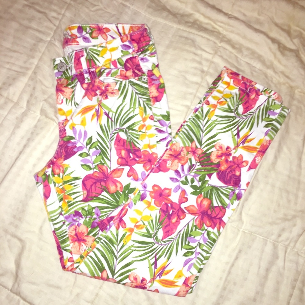 Floral Tommy Bahama jeans